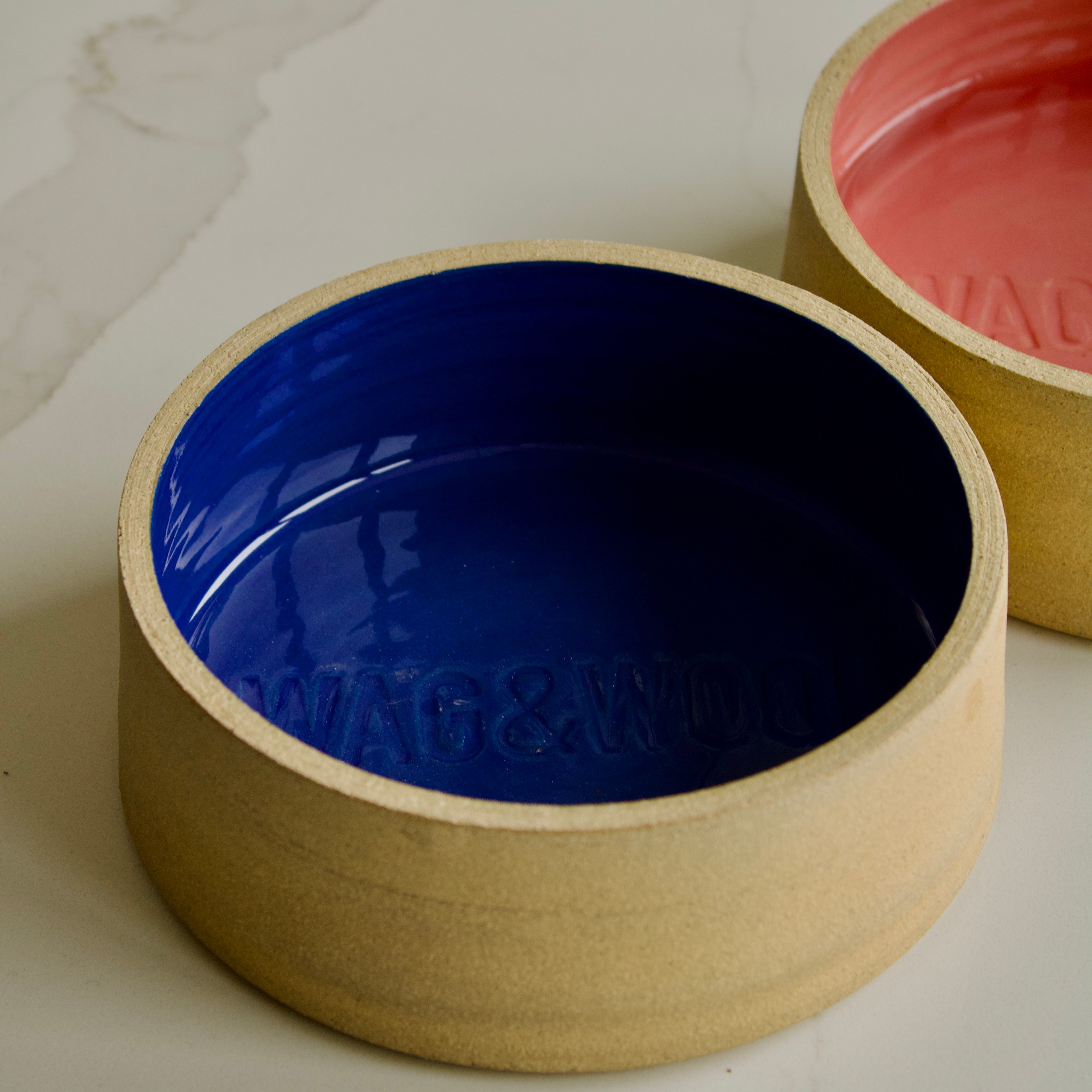 Handmade shop dog bowls