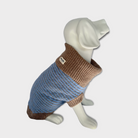 blue dog jumper on a mannequin 