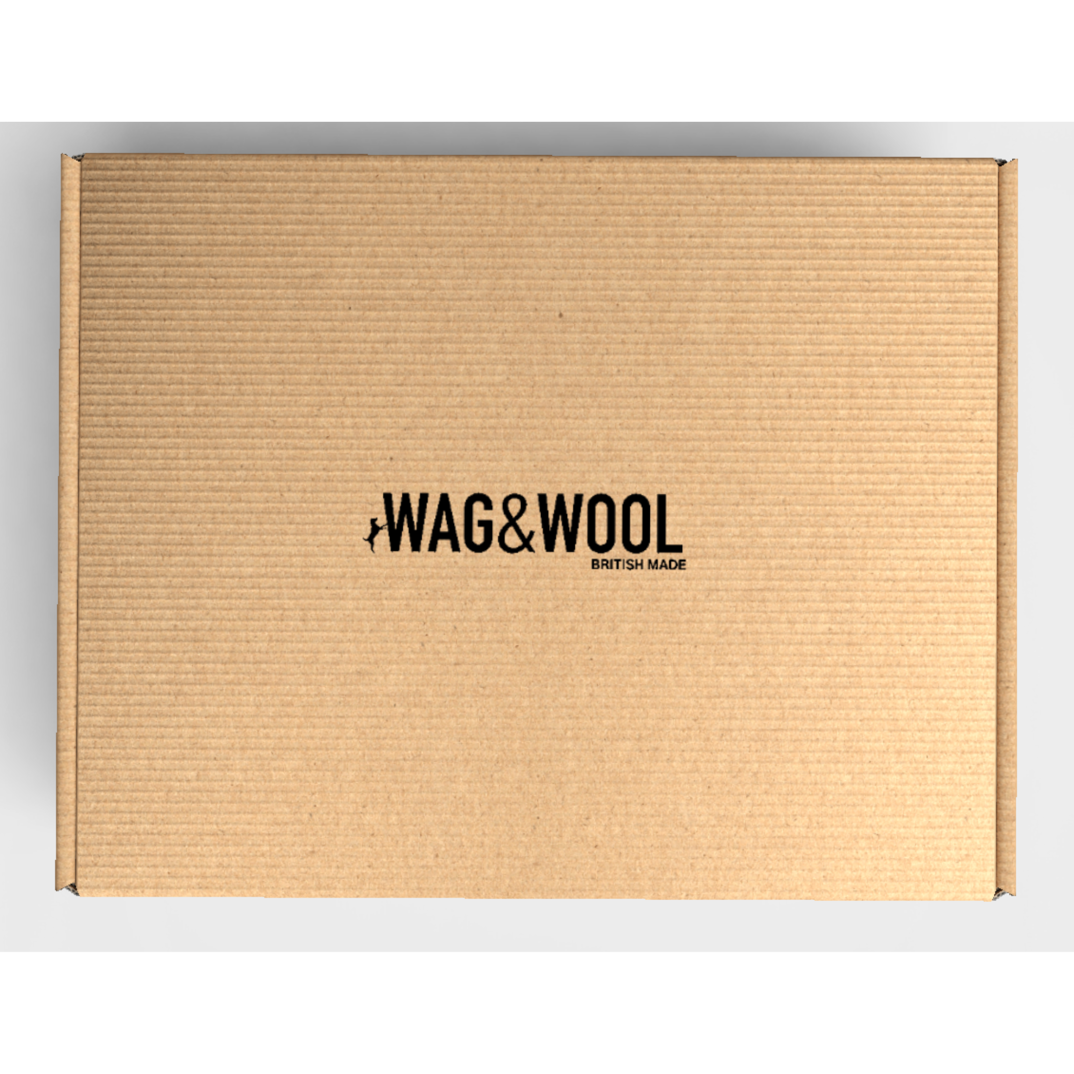 branded wag and wool gift box